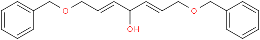 (2E,5E)-1,7-bis(benzyloxy)hepta-2,5-dien-4-ol