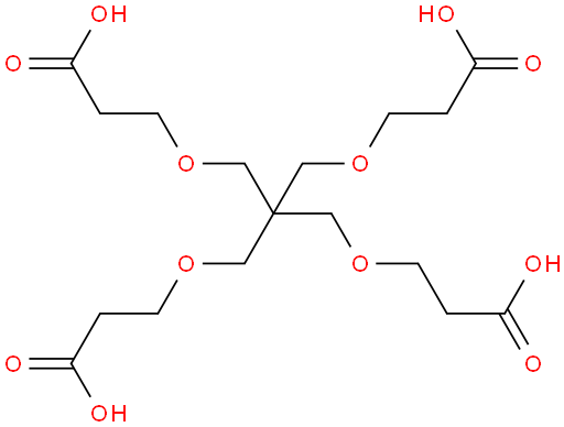 3,3'-((2,2-bis((2-carboxyethoxy)methyl)propane-1,3-diyl)bis(oxy))dipropionic acid