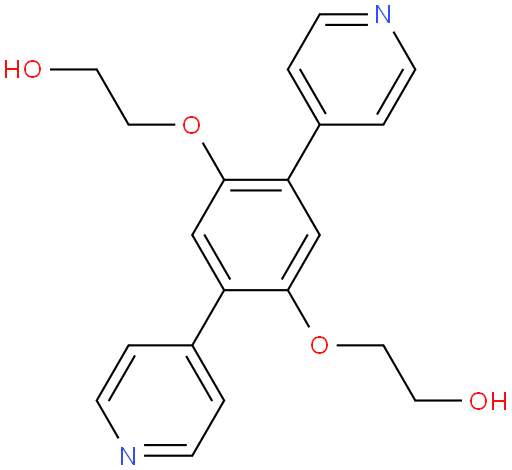 2,2'-((2,5-di(pyridin-4-yl)-1,4-phenylene)bis(oxy))diethanol