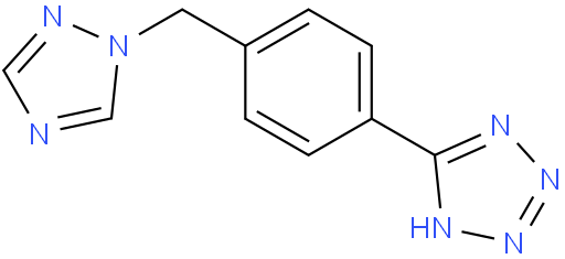 5-(4-((1H-1,2,4-triazol-1-yl)methyl)phenyl)-1H-tetrazole