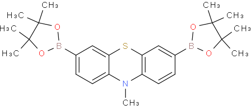 10-甲基-3,7-双(4,4,5,5-四甲基-1,3,2-二氧杂硼烷-2-基)-10H-吩噻嗪