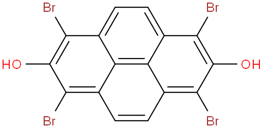 1,3,6,8-tetrabromopyrene-2,7-diol