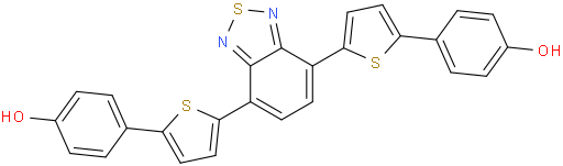 4,4'-(benzo[c][1,2,5]thiadiazole-4,7-diylbis(thiophene-5,2-diyl))diphenol