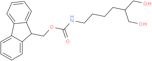 (9H-芴-9-基)甲基(6-羟基-5-(羟甲基)己基)氨基甲酯