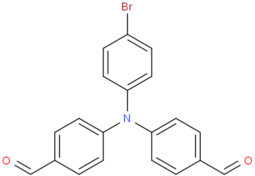 4,4'-((4-溴苯基)氮杂二基)二苯甲醛