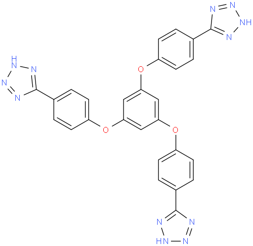 1,3,5-tris(4-(2H-tetrazol-5-yl)phenoxy)benzene