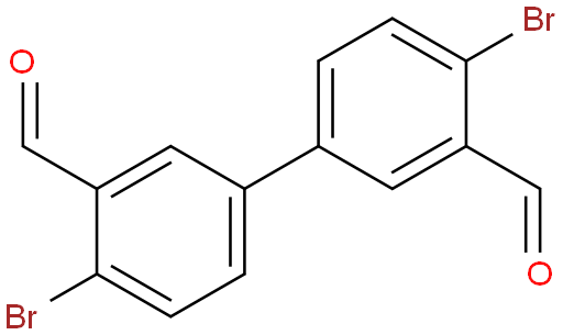 4,4'-dibromo-[1,1'-biphenyl]-3,3'-dicarbaldehyde