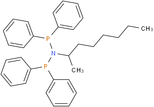 N-(diphenylphosphaneyl)-N-(octan-2-yl)-1,1-diphenylphosphanamine