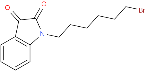 1-(6-bromohexyl)indoline-2,3-dione