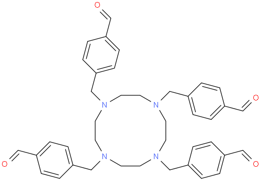 4,4',4'',4'''-((1,4,7,10-tetraazacyclododecane-1,4,7,10-tetrayl)tetrakis(methylene))tetrabenzaldehyde