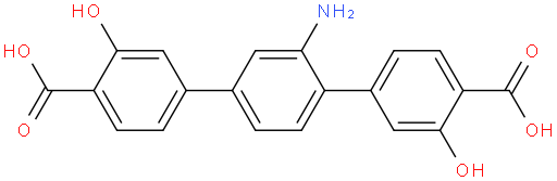 2'-amino-3,3''-dihydroxy-[1,1':4',1''-terphenyl]-4,4''-dicarboxylic acid