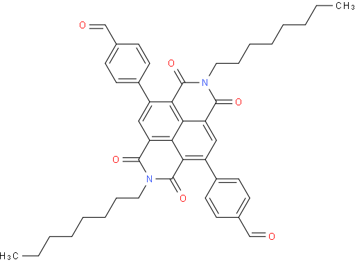 4,4'-(2,7-dioctyl-1,3,6,8-tetraoxo-1,2,3,6,7,8-hexahydrobenzo[lmn][3,8]phenanthroline-4,9-diyl)dibenzaldehyde