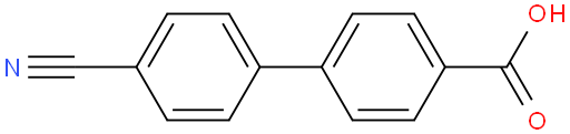 4-氰基-[1,1-联苯]-4-羧酸