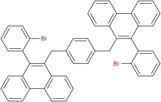 1,4-bis((10-(2-bromophenyl)phenanthren-9-yl)methyl)benzene