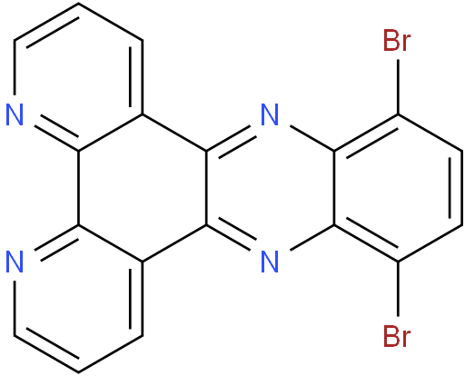 双吡啶[3,2-A:2',3'-C]吩嗪,10,13-二溴-