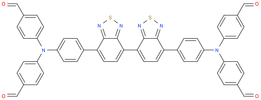 4,4',4'',4'''-(([4,4'-bibenzo[c][1,2,5]thiadiazole]-7,7'-diylbis(4,1-phenylene))bis(azanetriyl))tetrabenzaldehyde