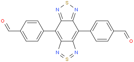 4,4'-(1l2,2l3,5l2,6l3-benzo[1,2-c:4,5-c']bis([1,2,5]thiadiazole)-4,8-diyl)dibenzaldehyde