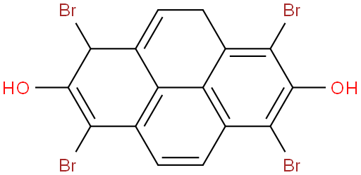 1,3,6,8-tetrabromo-1,9-dihydropyrene-2,7-diol