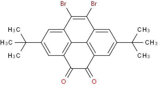 9,10-dibromo-2,7-di-tert-butylpyrene-4,5-dione