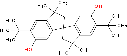 5,5'-di-tert-butyl-3,3,3',3'-tetramethyl-2,2',3,3'-tetrahydro-1,1'-spirobi[indene]-6,6'-diol