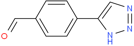 4-(1H-1,2,3-triazol-5-yl)benzaldehyde