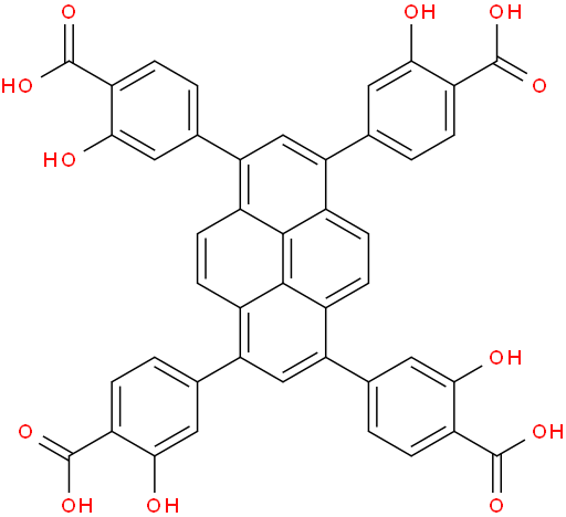 4,4',4'',4'''-(pyrene-1,3,6,8-tetrayl)tetrakis(2-hydroxybenzoic acid)