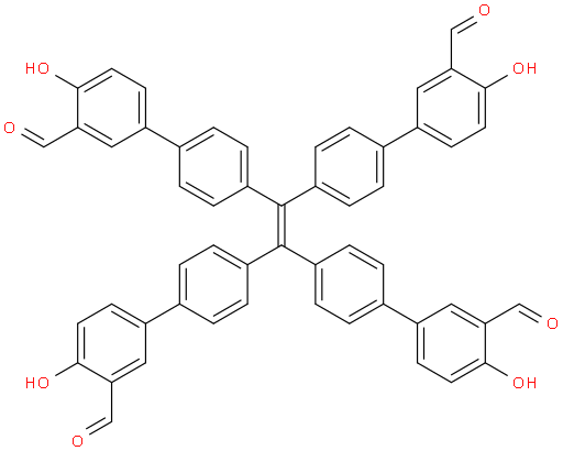 4',4''',4''''',4'''''''-(ethene-1,1,2,2-tetrayl)tetrakis(4-hydroxy-[1,1'-biphenyl]-3-carbaldehyde)