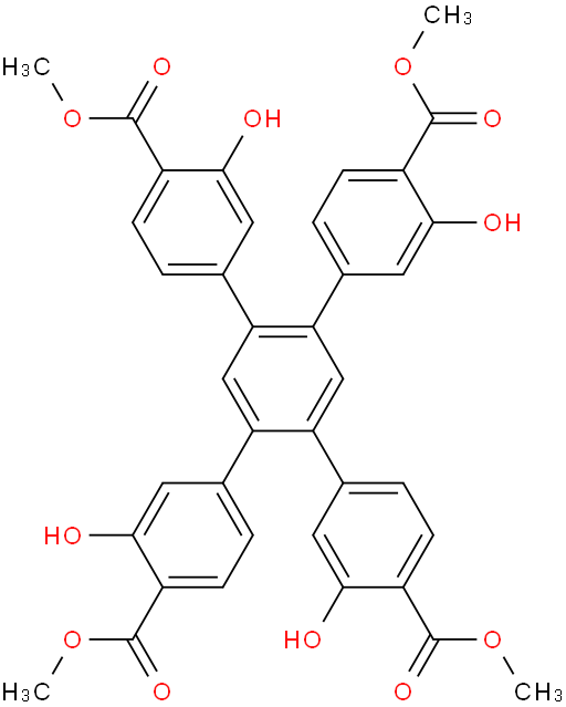 dimethyl 3,3''-dihydroxy-4',5'-bis(3-hydroxy-4-(methoxycarbonyl)phenyl)-[1,1':2',1''-terphenyl]-4,4''-dicarboxylate