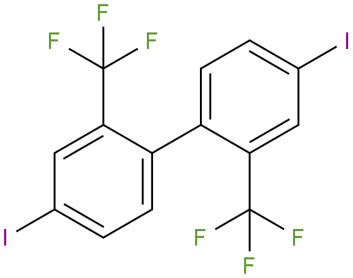 4,4-二碘-2,2-双(三氟甲基)-1,1-联苯
