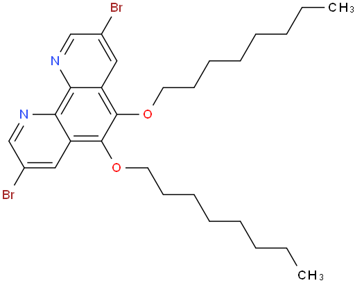 3,8-dibromo-5,6-bis(octyloxy)-1,10-phenanthroline