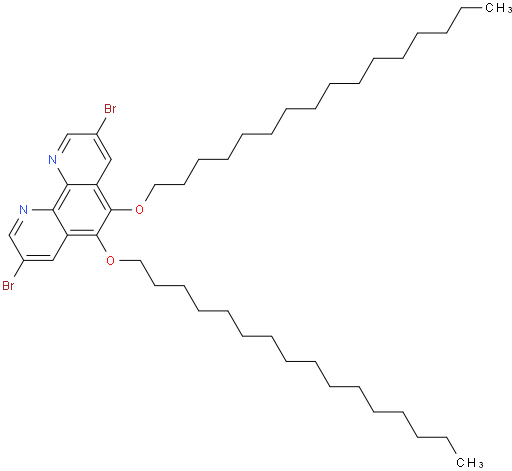 3,8-dibromo-5,6-bis(hexadecyloxy)-1,10-phenanthroline