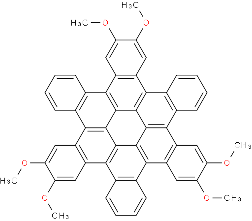 2,3,10,11,18,19-hexamethoxytrinaphtho[1,2,3,4-fgh:1',2',3',4'-pqr:1'',2'',3'',4''-za1b1]trinaphthylene