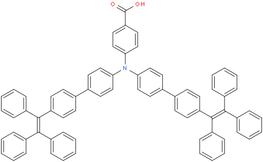 4-(bis(4'-(1,2,2-triphenylvinyl)-[1,1'-biphenyl]-4-yl)amino)benzoic acid