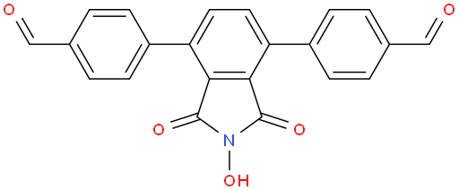 4,4'-(2-hydroxy-1,3-dioxoisoindoline-4,7-diyl)dibenzaldehyde
