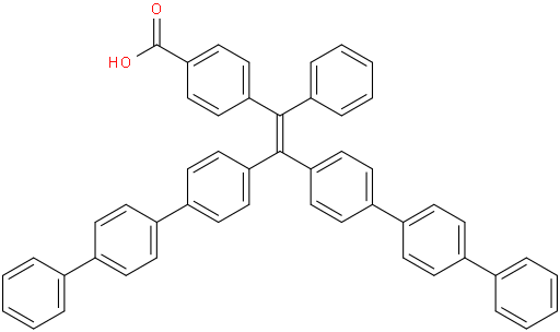 4-(2,2-di([1,1':4',1''-terphenyl]-4-yl)-1-phenylvinyl)benzoic acid