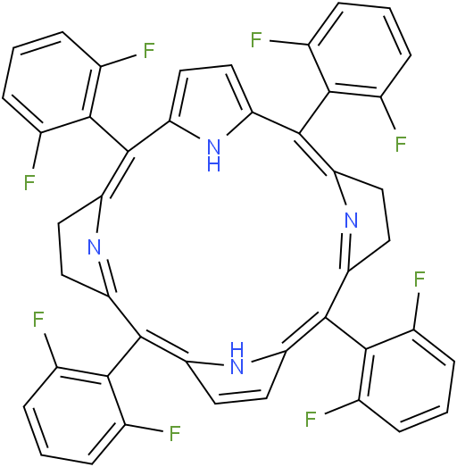 5,10,15,20-tetrakis(2,6-difluorophenyl)-7H,8H,17H,18H-porphyrin