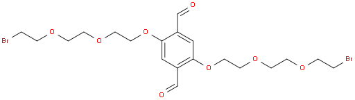 2,5-bis(2-(2-(2-bromoethoxy)ethoxy)ethoxy)terephthalaldehyde