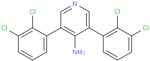 3,5-bis(2,3-dichlorophenyl)pyridin-4-amine