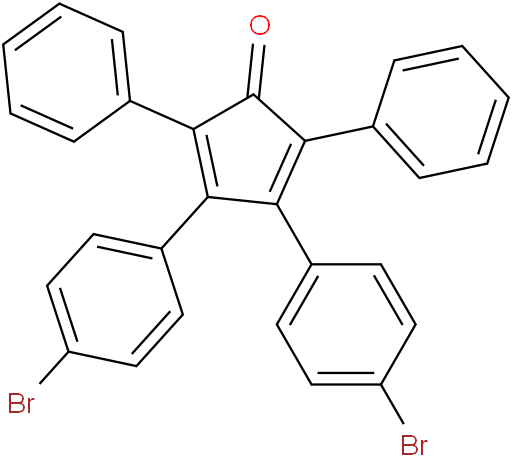 3,4-bis(4-bromophenyl)-2,5-diphenylcyclopenta-2,4-dien-1-one