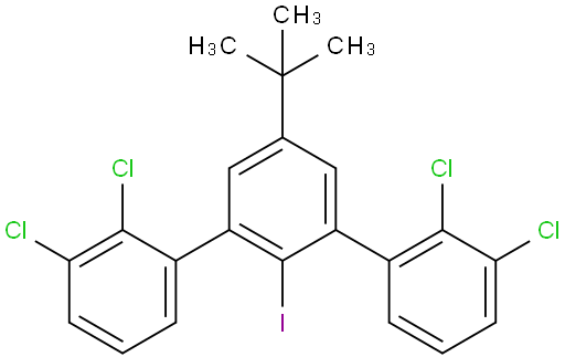 5'-(tert-butyl)-2,2'',3,3''-tetrachloro-2'-iodo-1,1':3',1''-terphenyl