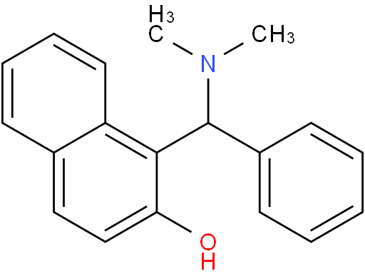 1-((dimethylamino)(phenyl)methyl)naphthalen-2-ol