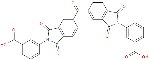 3,3'-[Carbonylbis(1,3-dioxo-1,3-dihydro-2H-isoindole-5,2-diyl)]dibenzoic acid