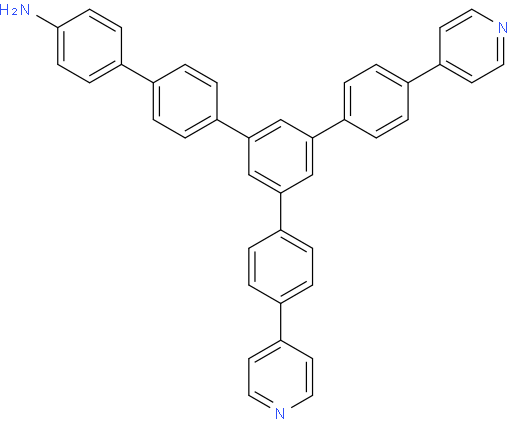 4-(Pyridin-4-yl)-5'-(4-(pyridin-4-yl)phenyl)-[1,1':3',1'':4'',1'''-quaterphenyl]-4'''-amine