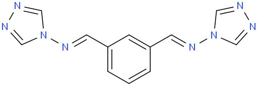 (1E,1'E)-1,1'-(1,3-phenylene)bis(N-(4H-1,2,4-triazol-4-yl)methanimine)