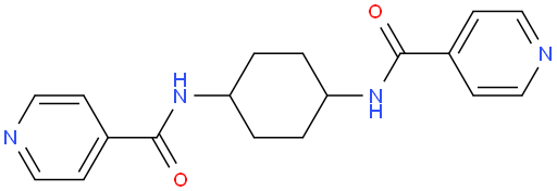 N,N'-1,4-Cyclohexanediyldiisonicotinamide