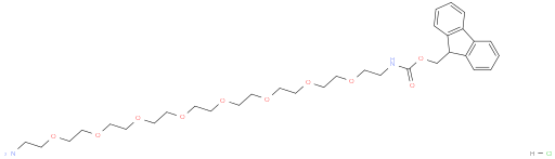 (9H-Fluoren-9-yl)methyl (26-amino-3,6,9,12,15,18,21,24-octaoxahexacosyl)carbamate hydrochloride