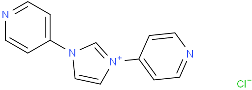 1,3-Di(pyridin-4-yl)-1H-imidazol-3-ium chloride