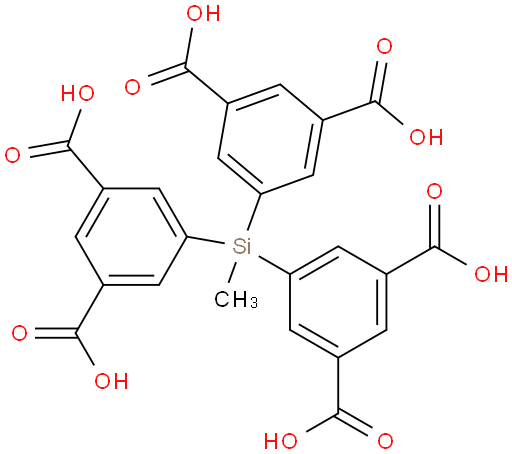 1,3-Benzenedicarboxylic acid, 5,5,5-(methylsilylidyne)tris-