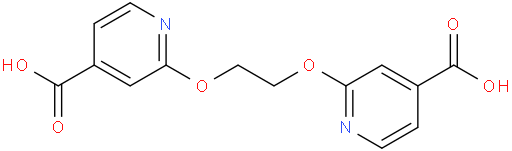 2-{2-[(4-carboxypyridin-2-yl)oxy]ethoxy}pyridine-4-carboxylic acid