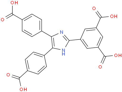 5-(4,5-Bis(4-carboxyphenyl)-1H-imidazol-2-yl)isophthalic acid